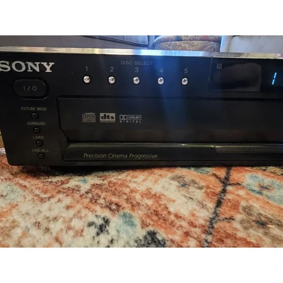 Sony DVP-NC665P  5-Disc Video DVD/CD Carousel Changer Player No Remote - Tested - Picture 7 of 8